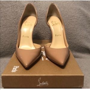 Christian Louboutin Iriza half-d'Orsay 100mm Pump